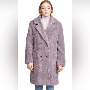 ASTR The Label NWOT Freddie Faux Shearling Coat, Size M